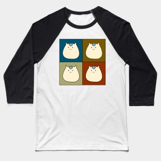 Meowster of the 4th elements Baseball T-Shirt